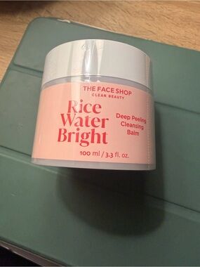 Rice Water Bright Deep Peeling Cleansing Balm — Pink